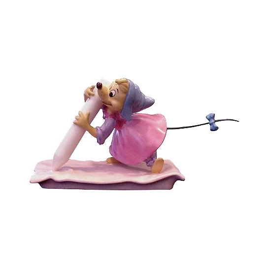 WDCC Disney Classics - Cinderella Chalk Mouse (perla) No Time For Dilly Dally