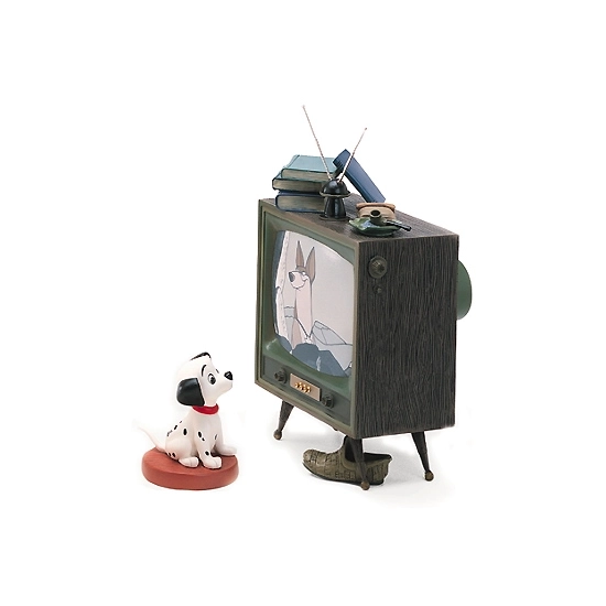 WDCC Disney Classics - One Hundred and One Dalmatians Lucky And Television