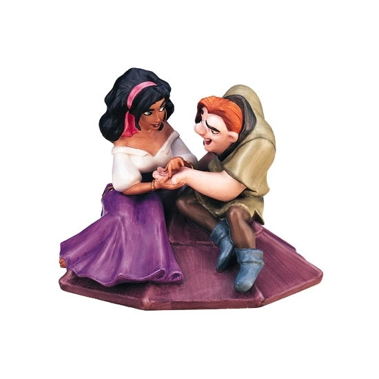 WDCC Disney Classics - The Hunchback Of Notre Dame Esmerelda And Quasimodo Not A Single Monster Line