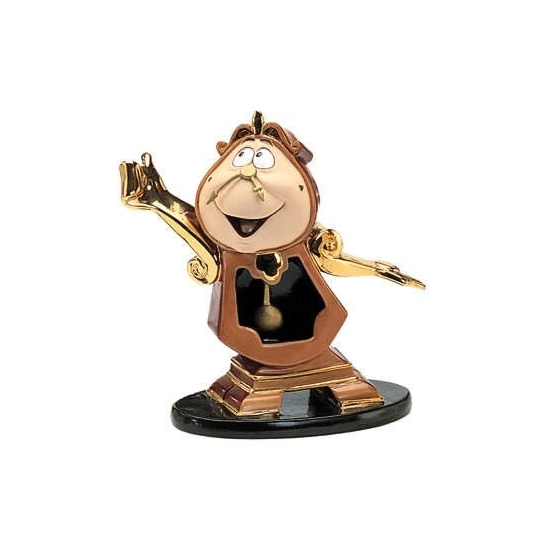 WDCC Disney Classics - Beauty And The Beast Cogsworth Just In Time