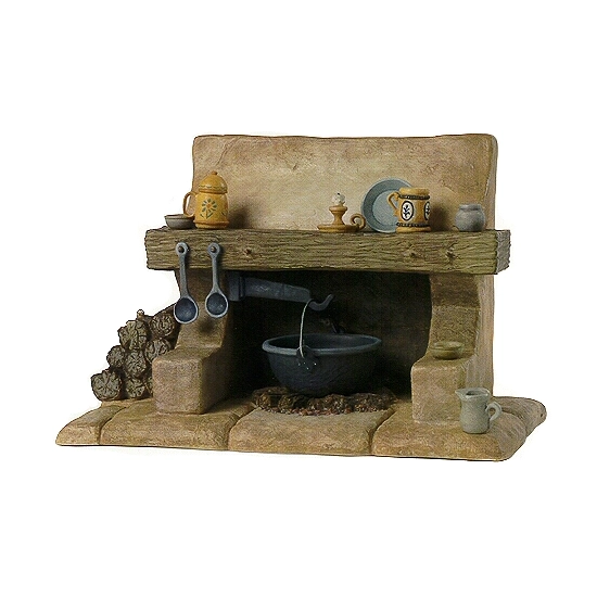 WDCC Disney Classics - Snow White Dwarf's Hearth The Dwarf's Hearth