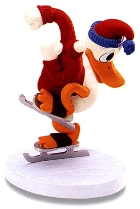 WDCC Disney Classics-On Ice Donald Duck Away We Go