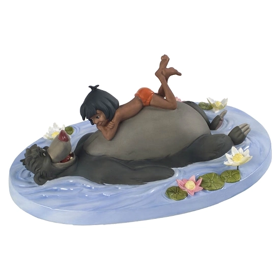 WDCC Disney Classics - The Jungle Book Baloo And Mowgli Jungle Harmony