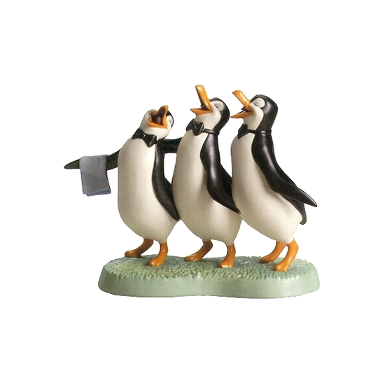 WDCC Disney Classics - Penguin Trio Anything for You, Mary Poppins From Mary Poppins