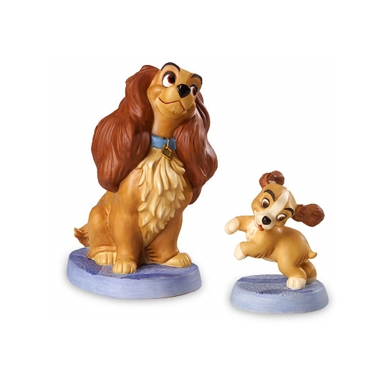 WDCC Disney Classics - Lady And The Tramp Lady And Puppy Welcome Home