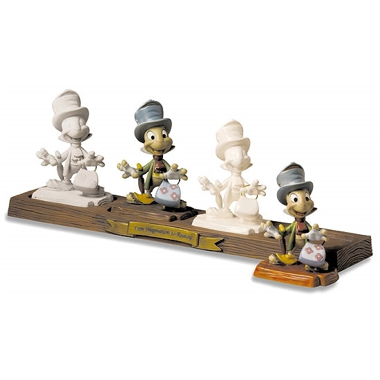 WDCC Disney Classics - Jiminy Cricket Progression From Imagination To Reality