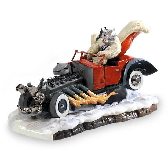 WDCC Disney Classics - One Hundred and One Dalmatians Cruella De Vil De Vil On Wheels