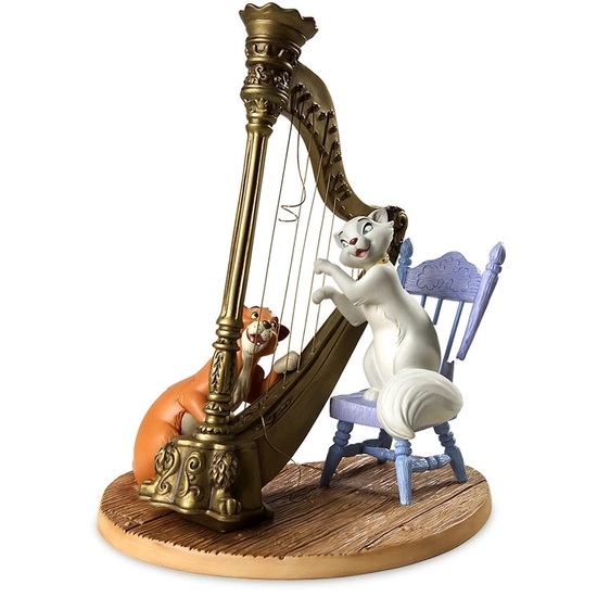 WDCC Disney Classics - The Aristocats Duchess And Omalley Plucking The Heart Strings