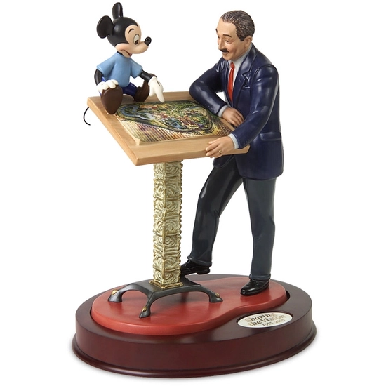 WDCC Disney Classics - Disneyland Park Walt And Mickey Sharing The Vision