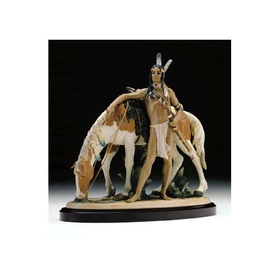 Lladro - Indian Brave 1994-98