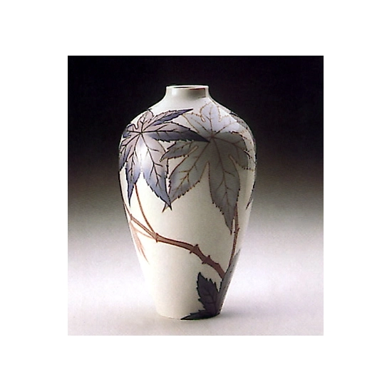 Lladro - Vase Ricinus Palm 1988-93