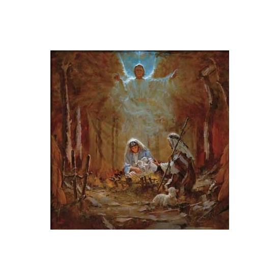 Brian Jekel - The Nativity Unframed Canvas (stretched)