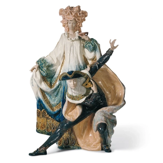 Lladro - Venetian Carnival 1997 Le1000