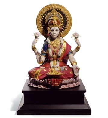 Lladro-Goddess Lakshmi 2012-13