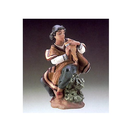 Lladro - Andean Flute Player 1987-89