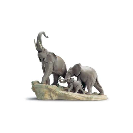 Lladro - Elephants 1995-01