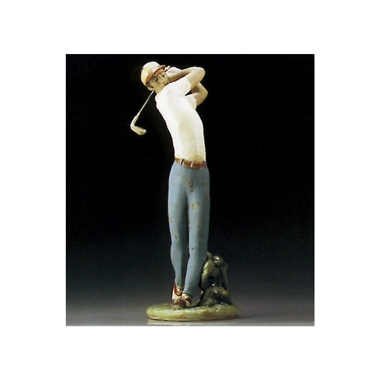 Lladro - Golfer On The Green 1995-00