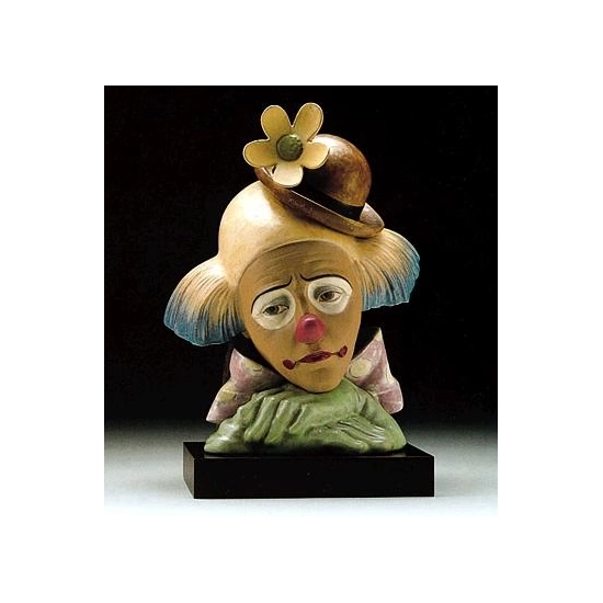 Lladro - Clown With Bowler Hat 1996-99