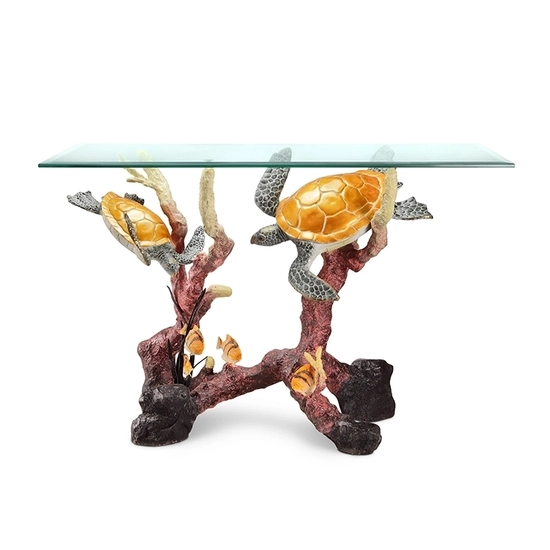 SPI Sculptures - Turtle Console Table