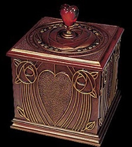 Ebony Visions-Heart Treasures Box