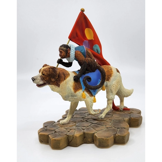 Ebony Visions - K9 And Monkeyshine Jamboree Figurine