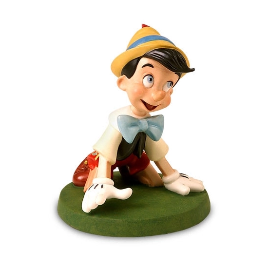 WDCC Disney Classics - Pinocchio On Pool Table Hes My Conscience Artist Signed