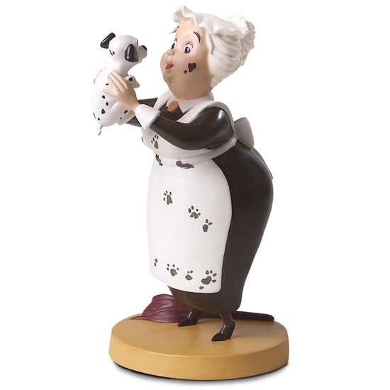 WDCC Disney Classics - One Hundred and One Dalmatians Nanny Cook Look Heres Lucky