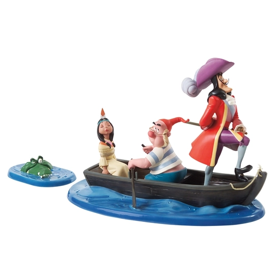 WDCC Disney Classics - Captain Hook, Mr. Smee, Tiger Lily An Irresistible Lure