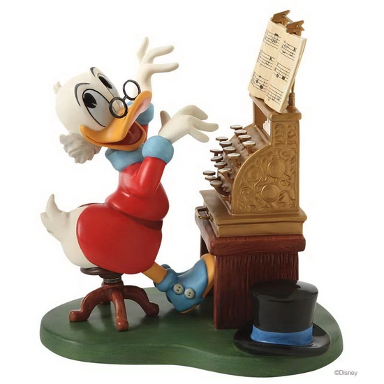 WDCC Disney Classics - Classic Comics Series Scrooge Mcduck Cash Register Concerto