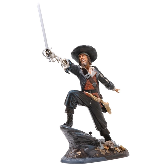 WDCC Disney Classics - Pirates Of The Caribbean Captain Barbosa Black-Hearted Brigand