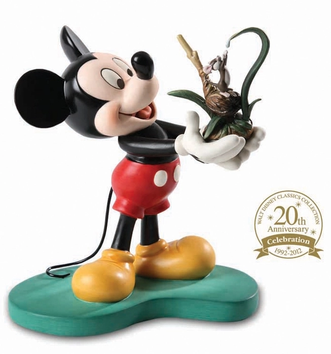 WDCC Disney Classics-Walt Disney Classics Collections 20th Anniversary Mickey It All Started with a Field Mouse