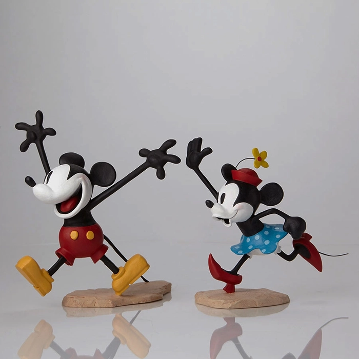 Walt Disney Archives-Mickey and Minnie Color Maquettes