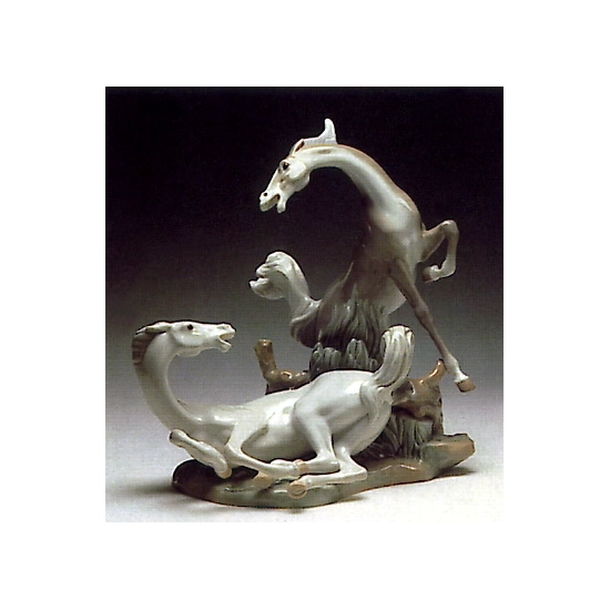 Lladro - Playful Horses 1969-89