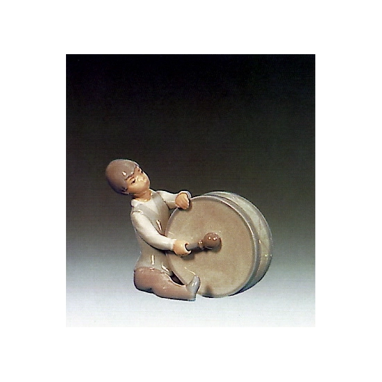 Lladro - Boy Playing Drum 1969-79