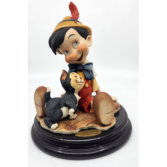 Giuseppe Armani - Pinocchio & Figaro Hand Signed By Giuseppe Aemani