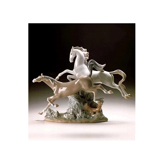 Lladro - Horses Galloping 1969-2000