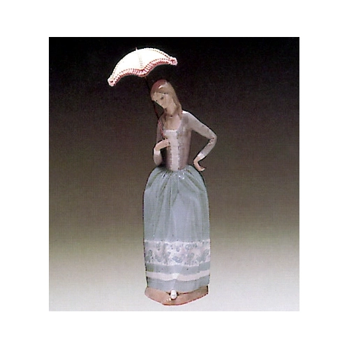 Lladro - Woman with Umbrella 1972-81