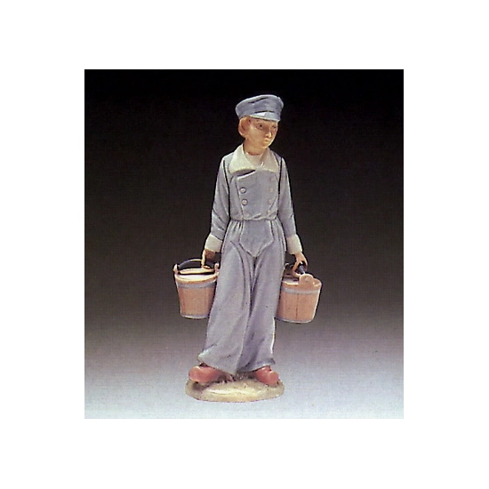 Lladro - Boy With Pails 1972-88