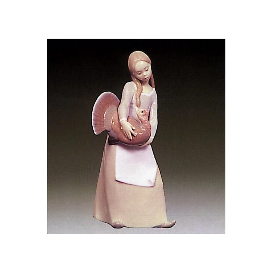 Lladro - Girl With Turkey 1972-81