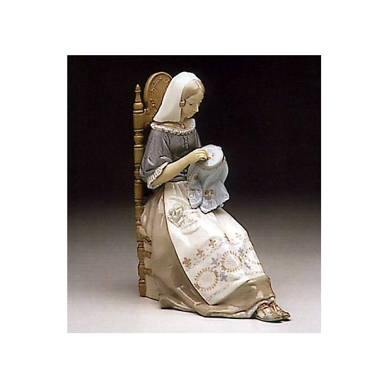 Lladro - Embroiderer 1974-94