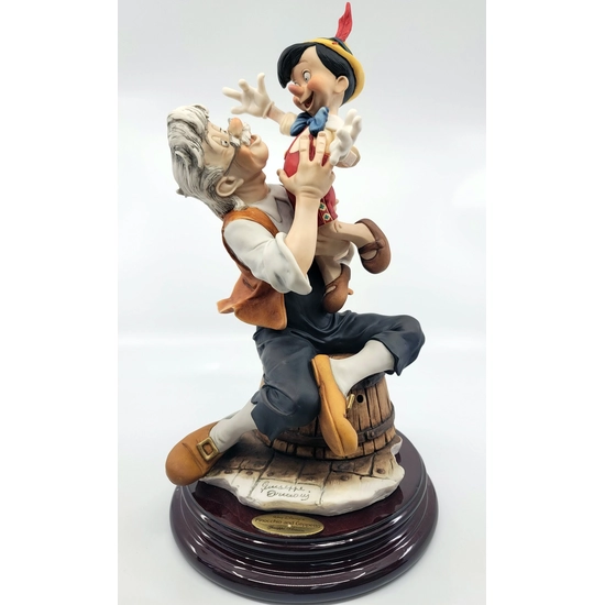 Giuseppe Armani - Pinocchio And Gepetto - A Father's Love Hand Signed