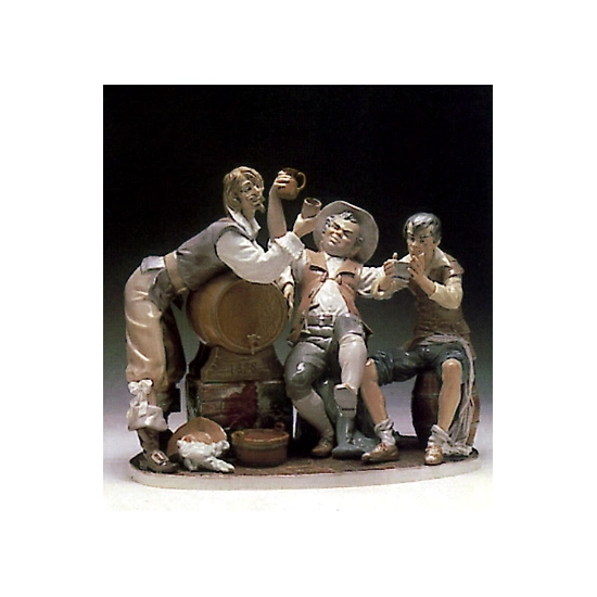 Lladro - Tavern Drinkers 1977-1985