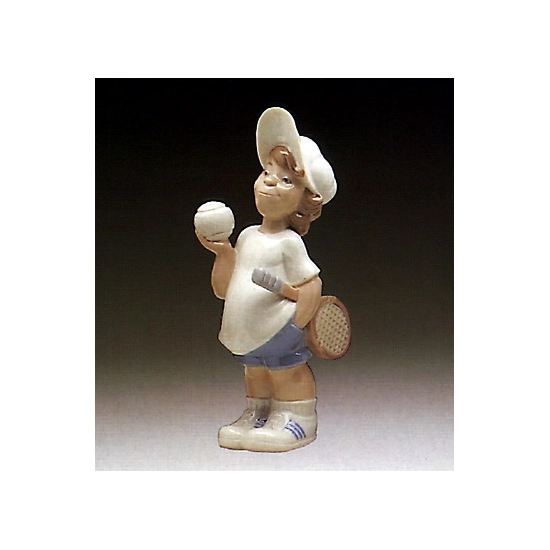 Lladro - Tennis Player Puppet 1977-85