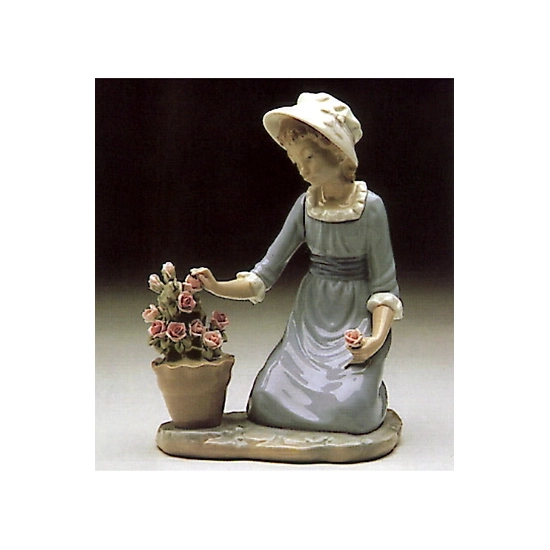 Lladro - Flowers In Flower Pot 1980-85