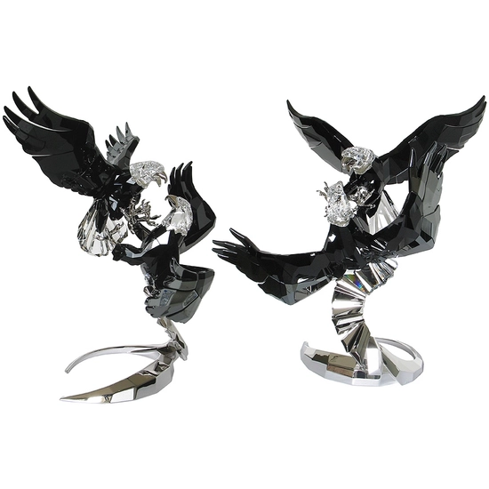 Swarovski Crystal - Pair of Bald Eagles Limited Edition