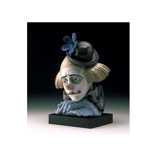 Lladro - Pensive Clown 1982-00