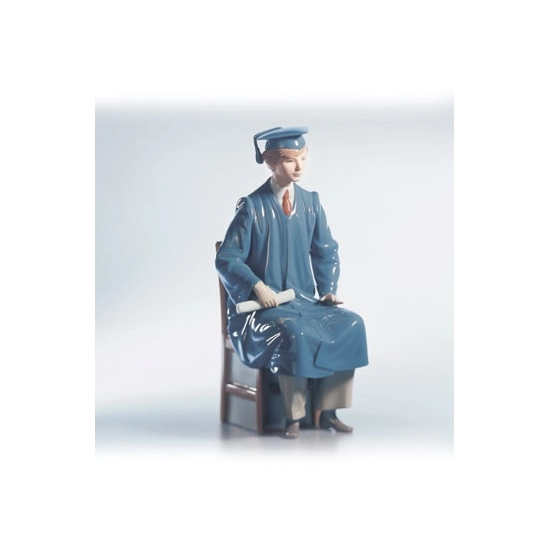 Lladro - Boy Graduate 1984-08