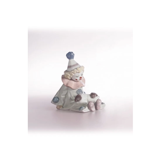 Lladro - Pierrot With Puppy 1985-07