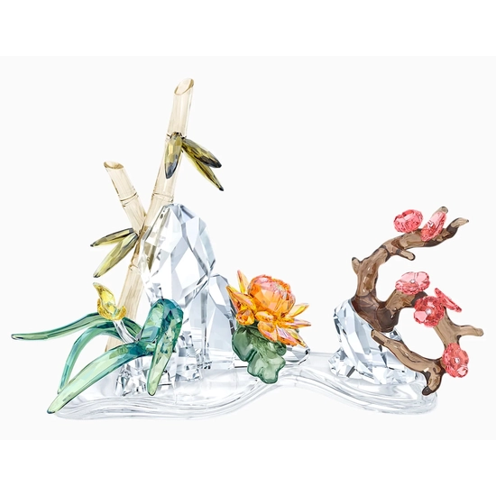 Swarovski Crystal - Four Noble Plants