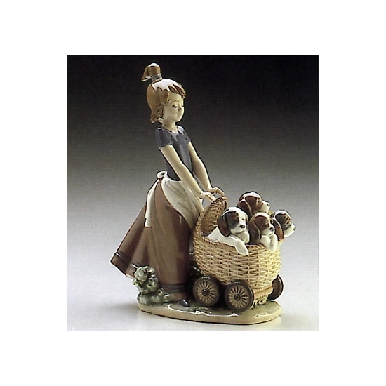 Lladro - Litter Of Fun - Open Box